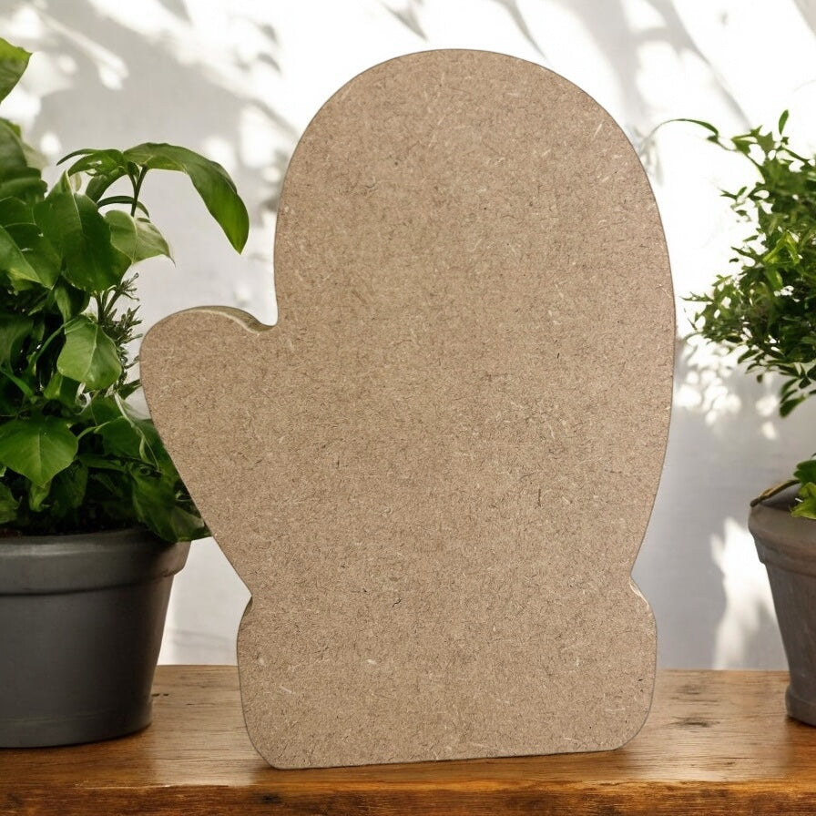 DIY Wood Mitten