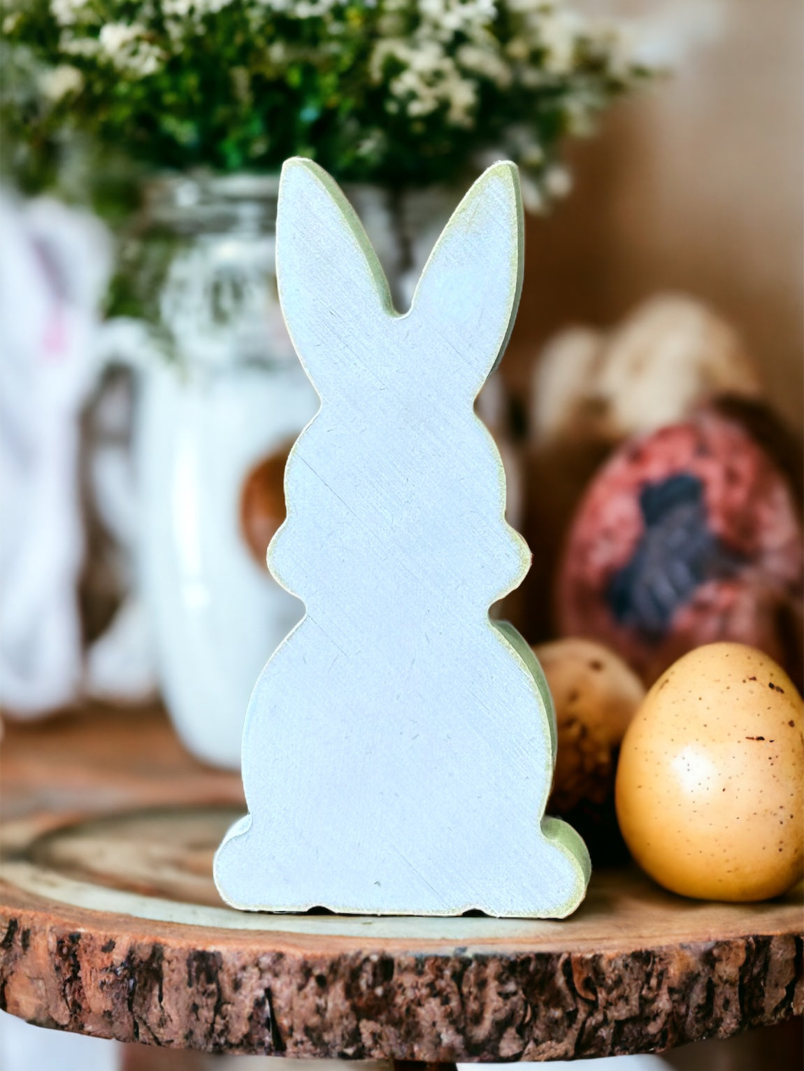 Wood Easter bunny