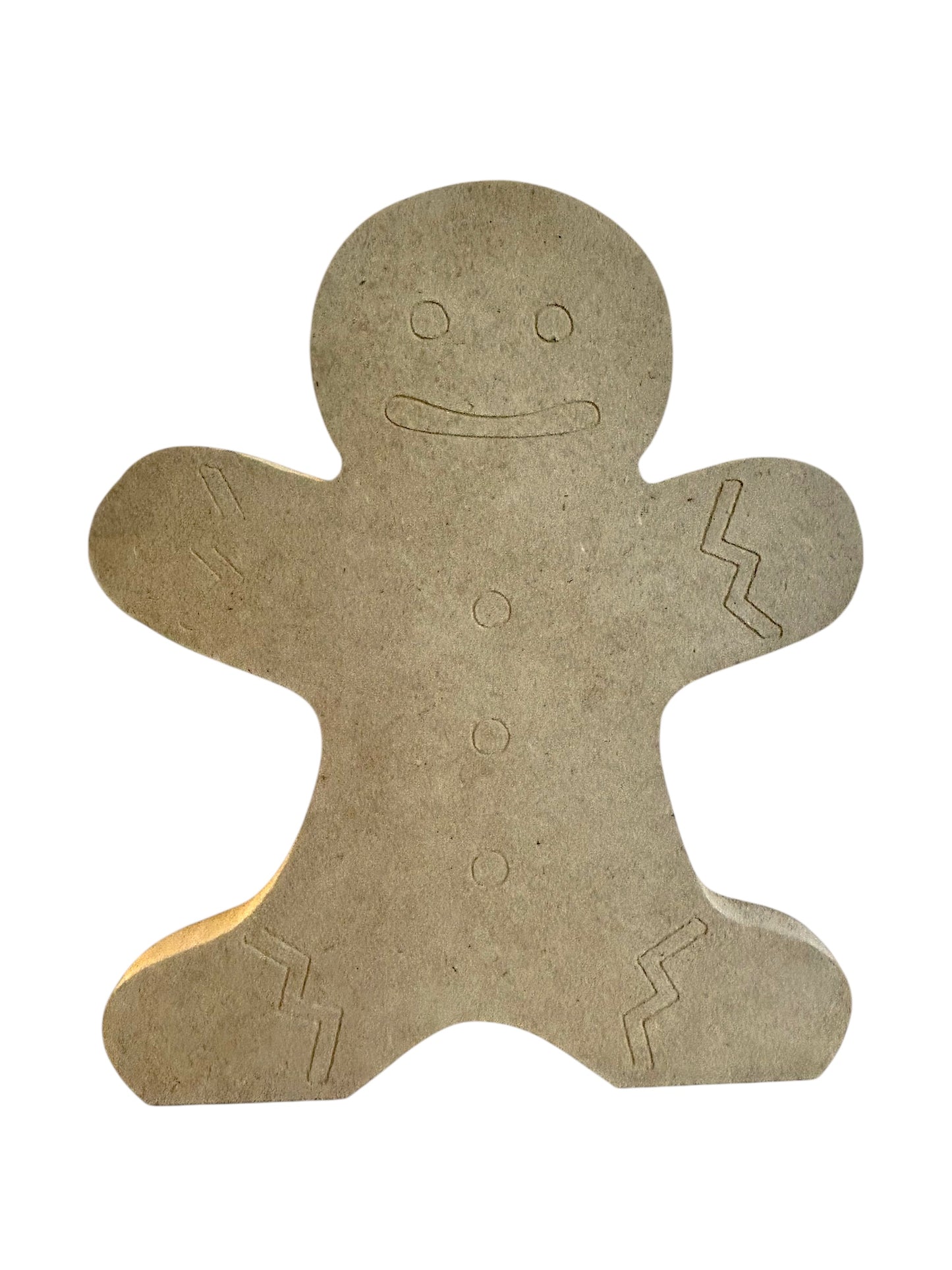 DIY Wood Gingerbread Man