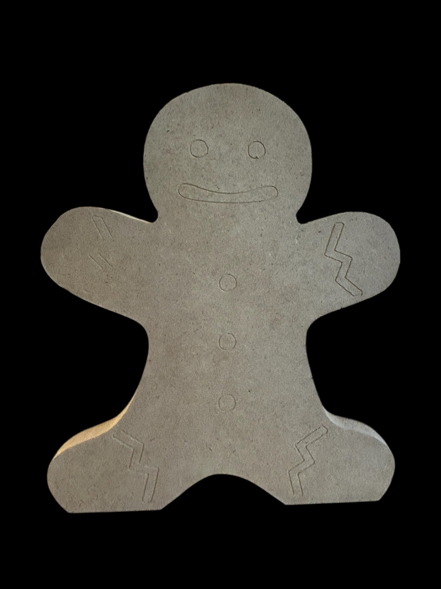 DIY Wood Gingerbread Man