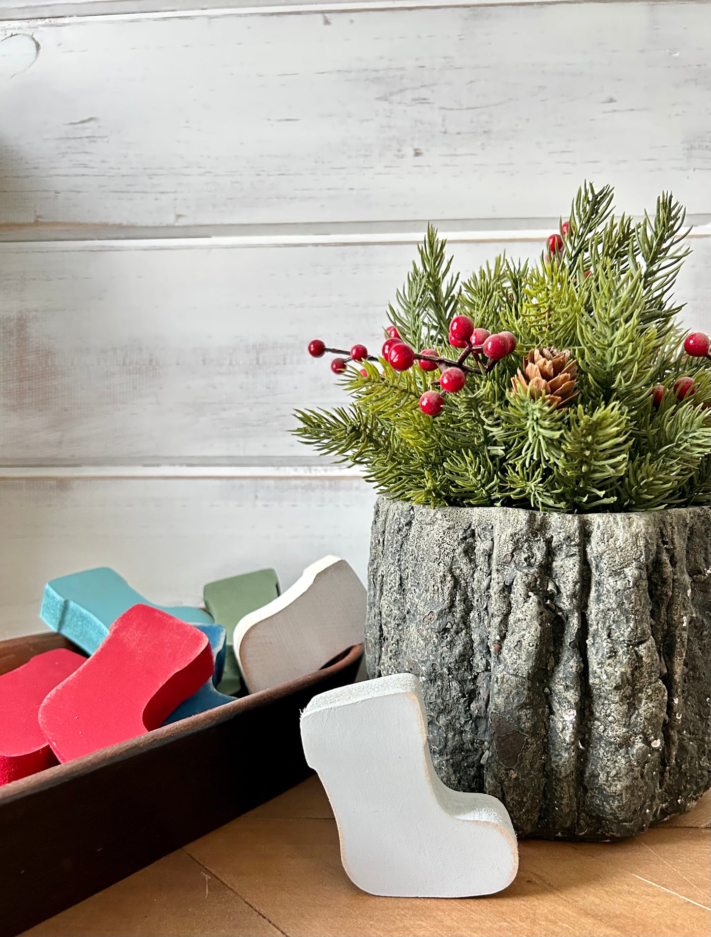 small wood stocking