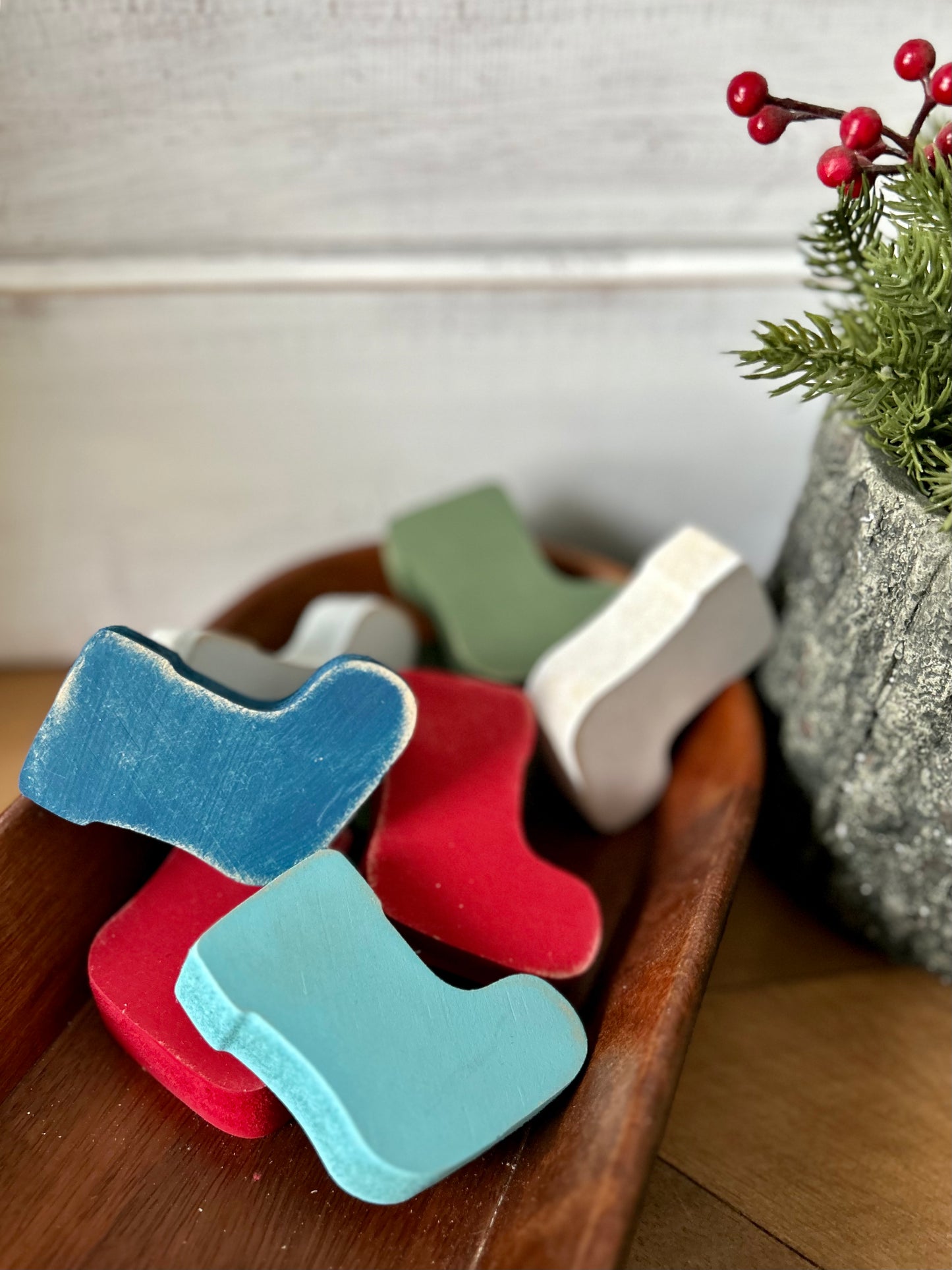 small wood stockings