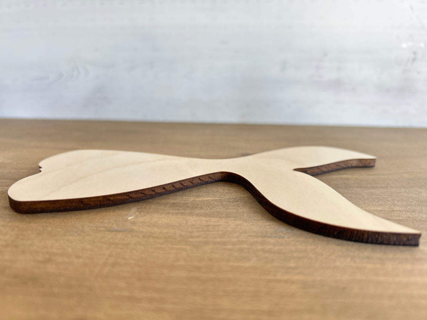 DIY Thin Blanks - Wood Mermaid Tail - Pack of 4