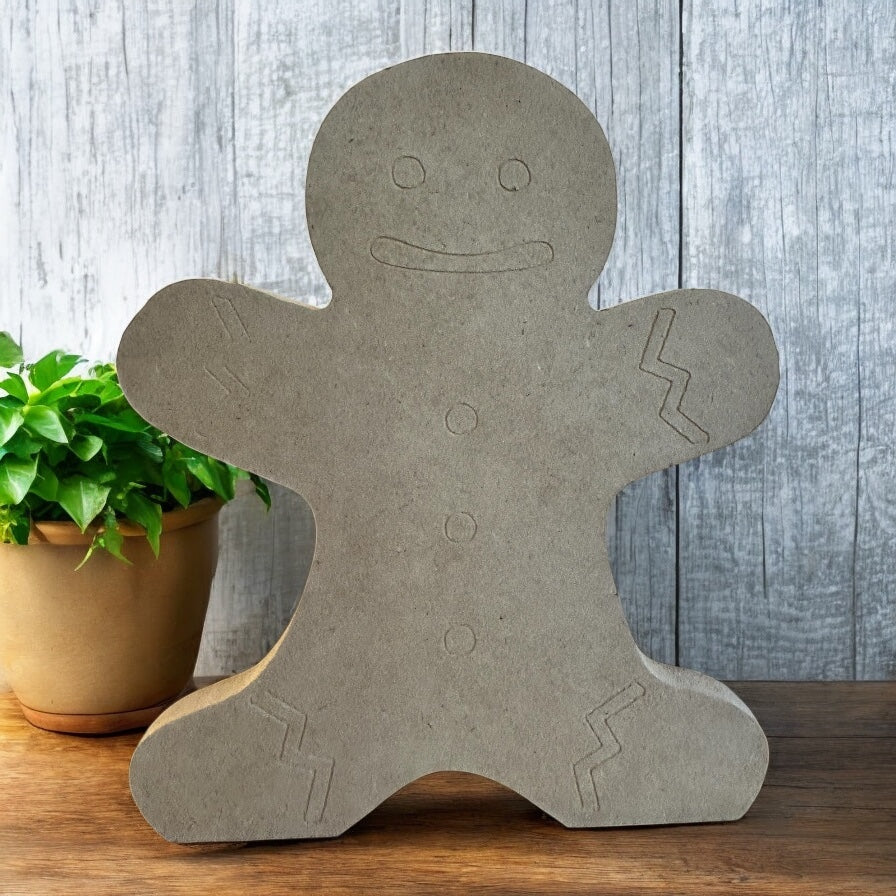 DIY Wood Gingerbread Man