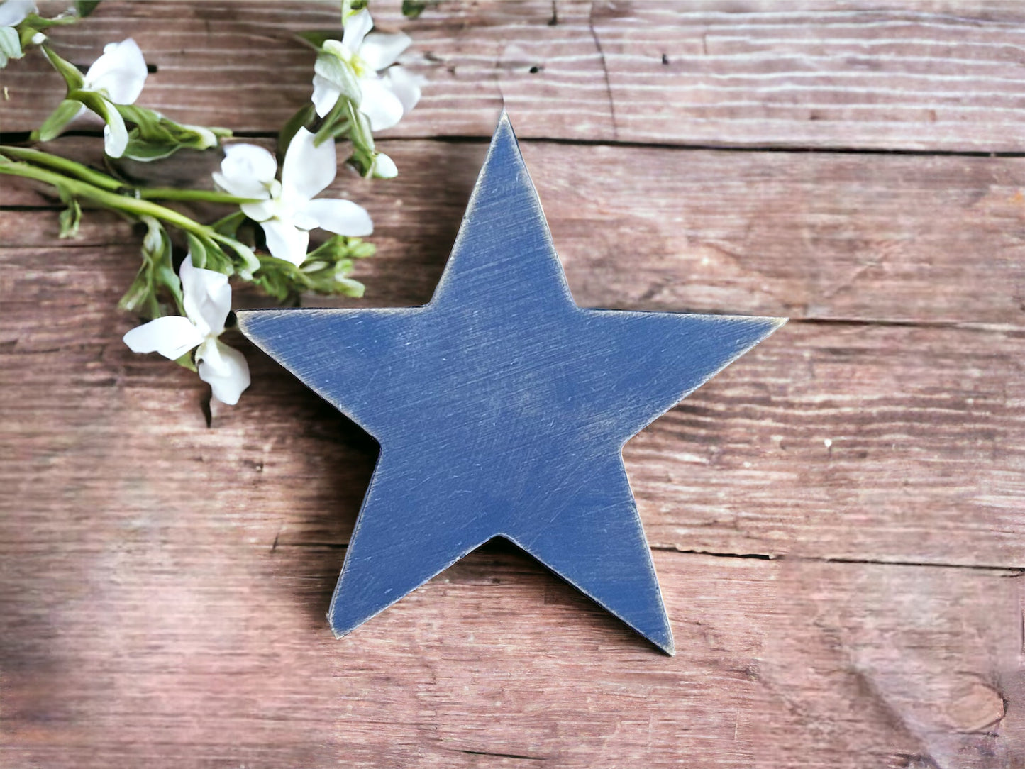 Fourth of July Wood Stars Shelf Sitters