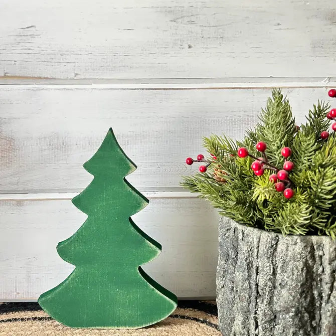 Primitive/Rustic Wood Christmas/Winter Tree -Bouncy