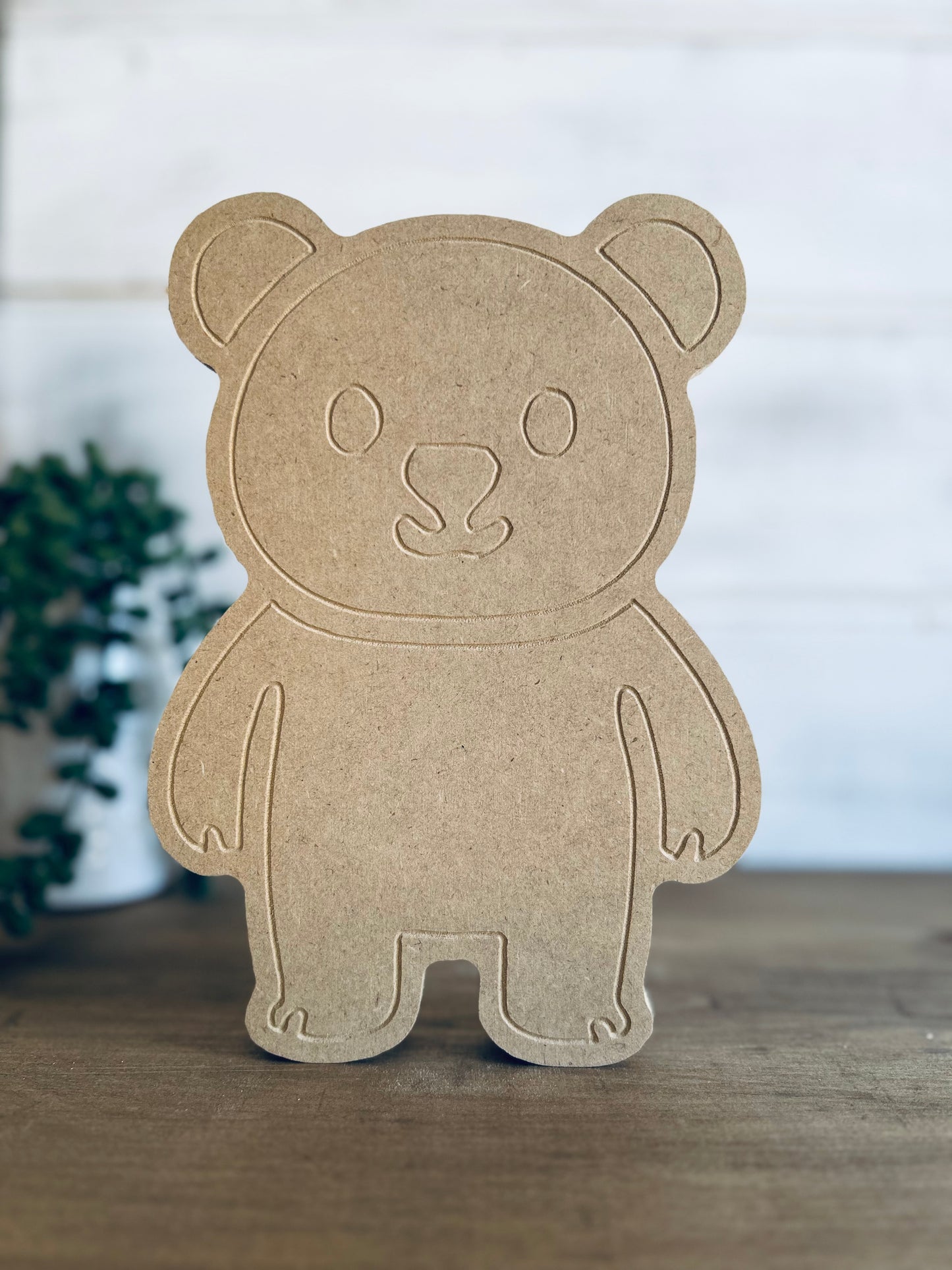 DIY Wood Bear