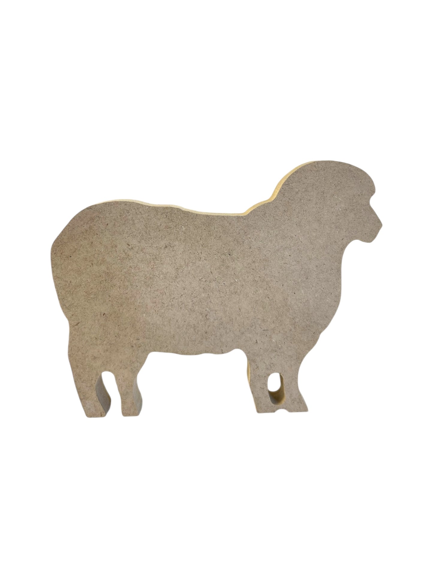 DIY Wood Spring Sheep