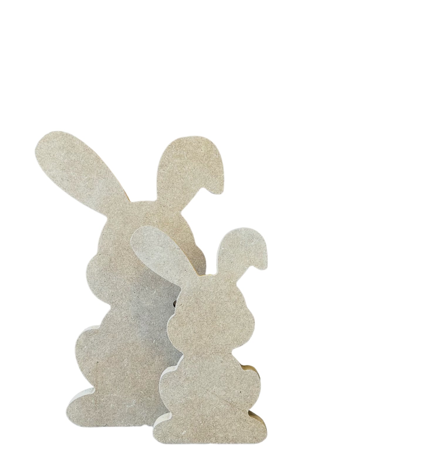 wood easter bunnies