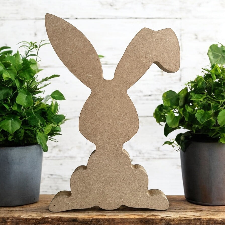 DIY Wood Spring Easter Bunny - Style 7