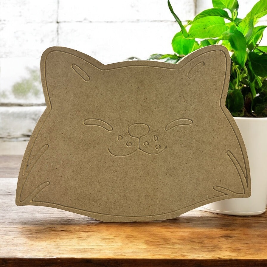 DIY Wood Cat