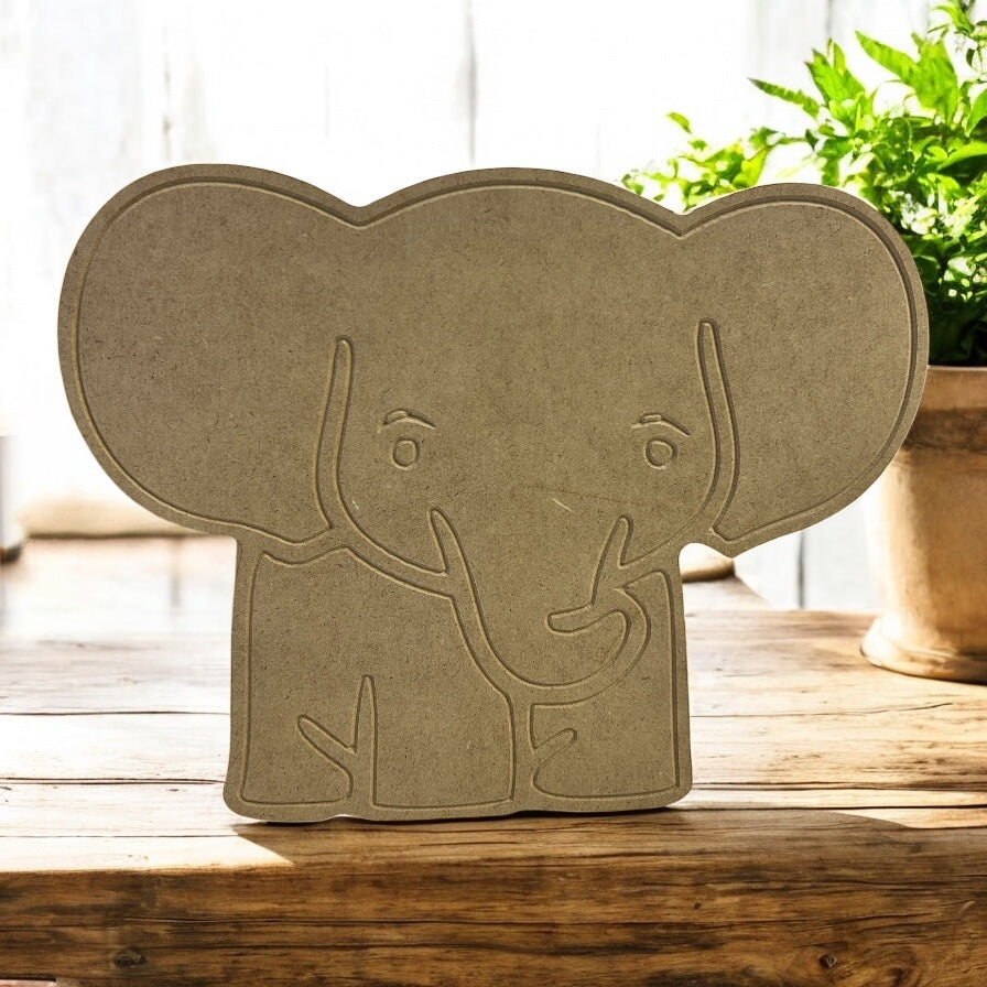 DIY Wood Elephant