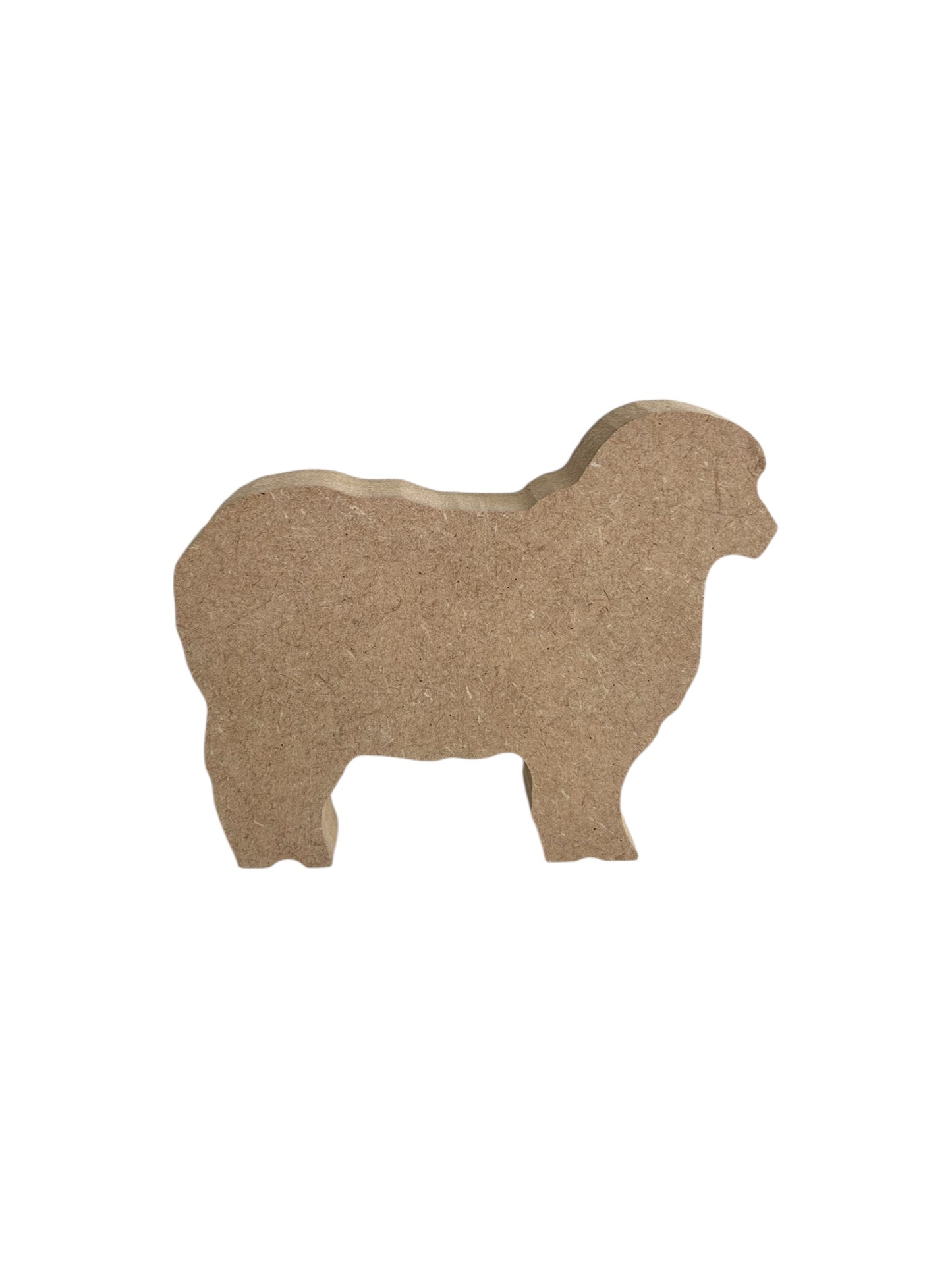 DIY Wood Spring Sheep