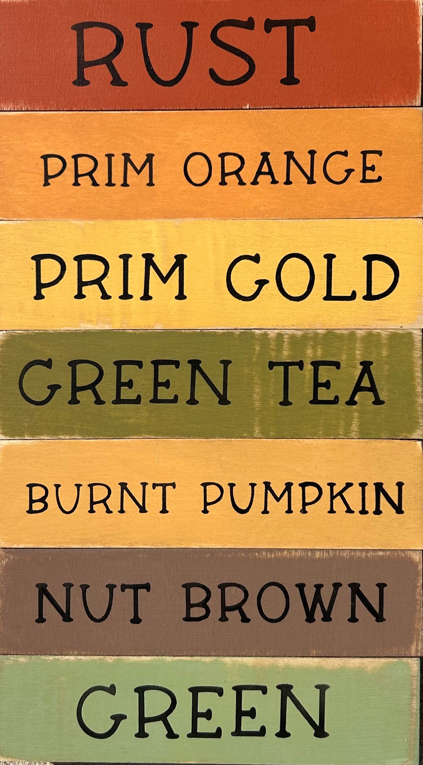 color selection chart