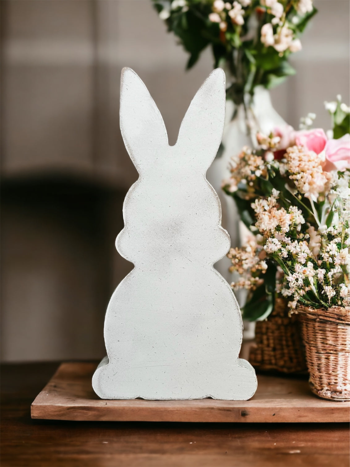 Wood Easter bunny