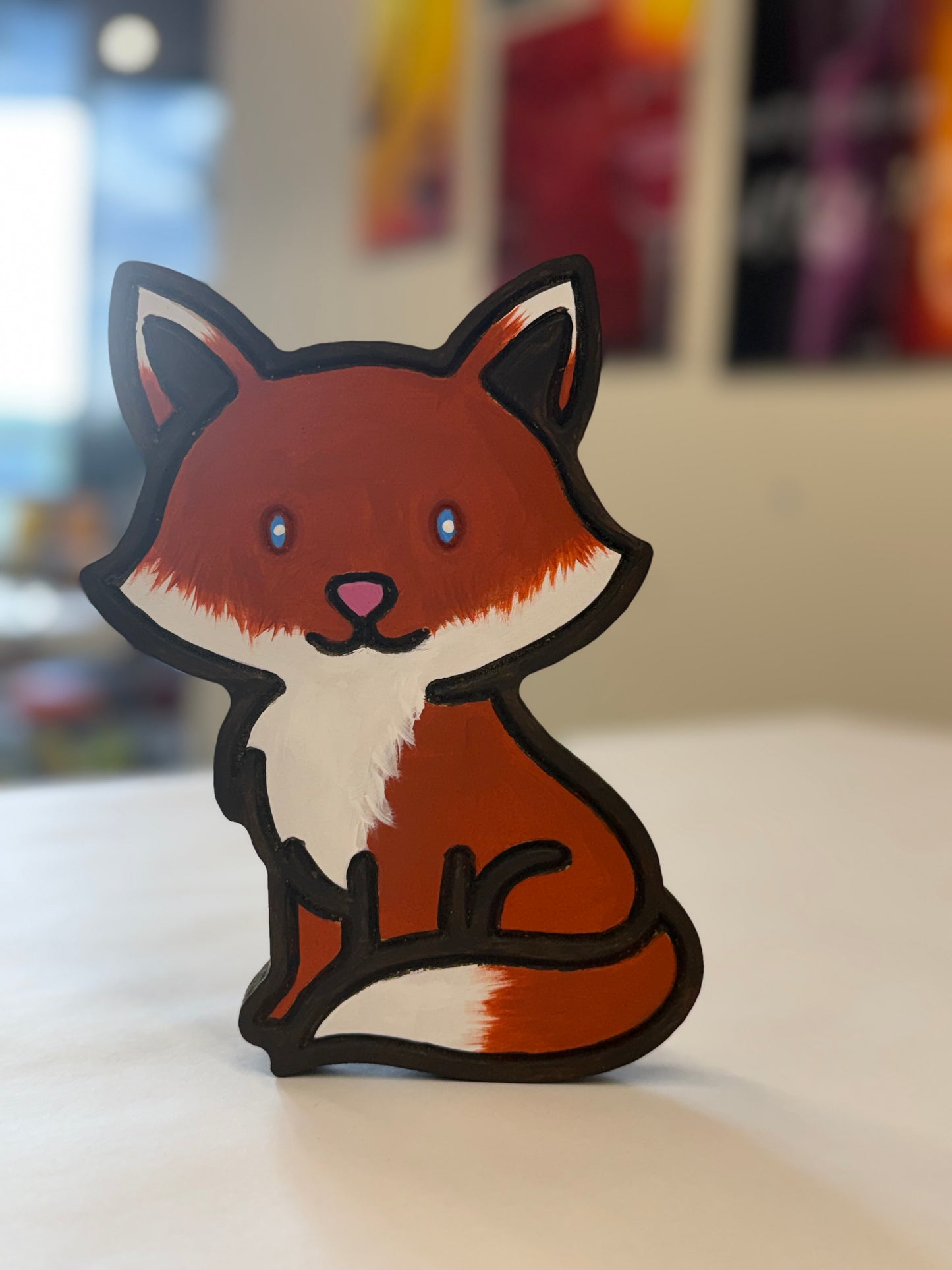 DIY Wood Fox