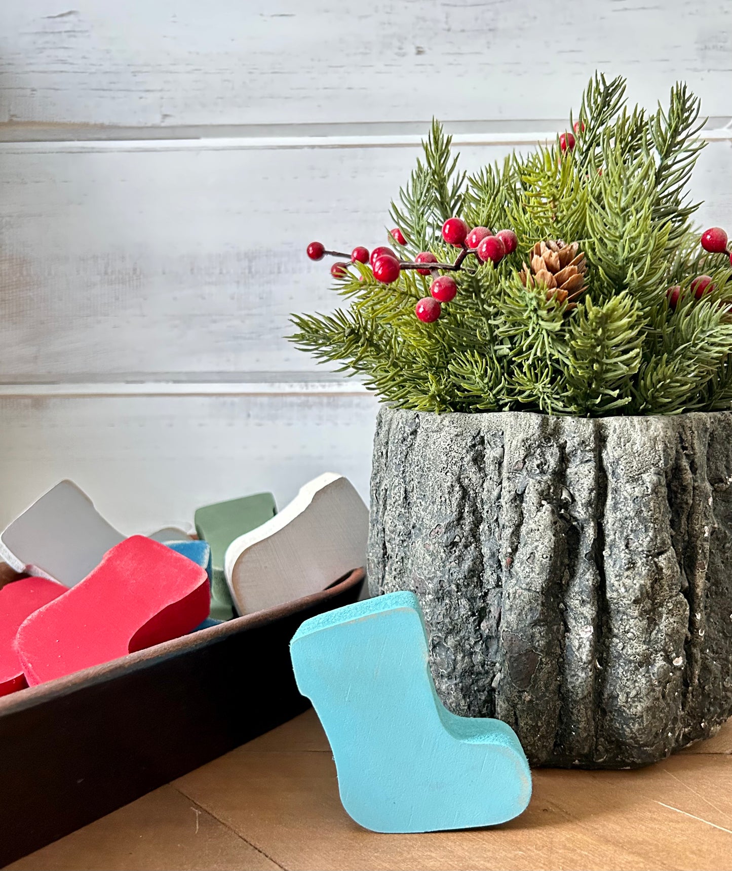 small wood stocking