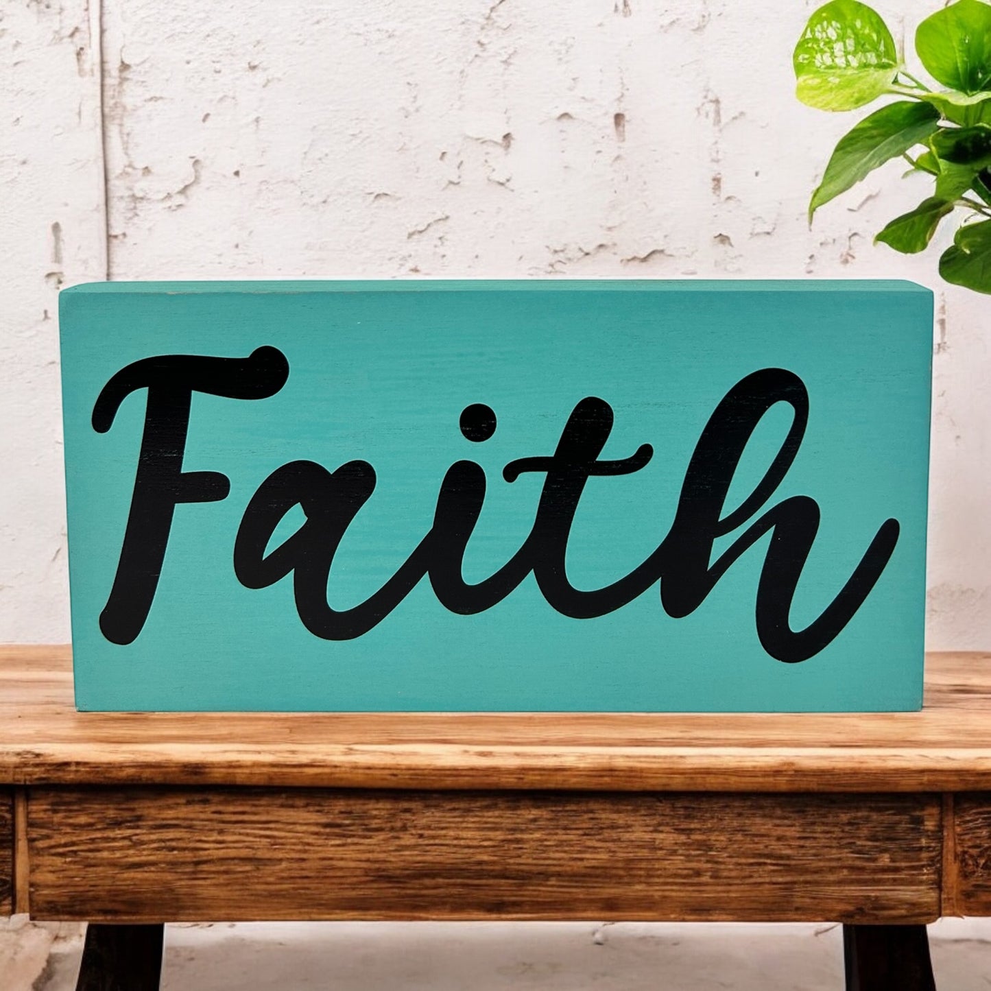 Faith - Rustic Christian Decor Wood Sign