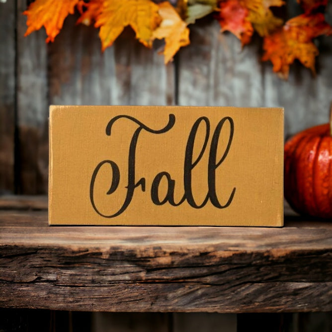 Primitive/Rustic Fall Shelf Sitter