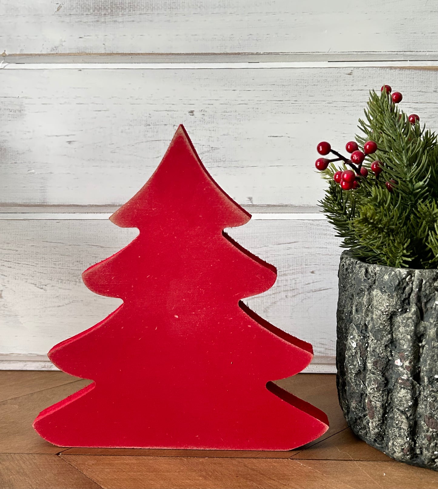 Primitive Wood Christmas Tree Sitters - Original Style