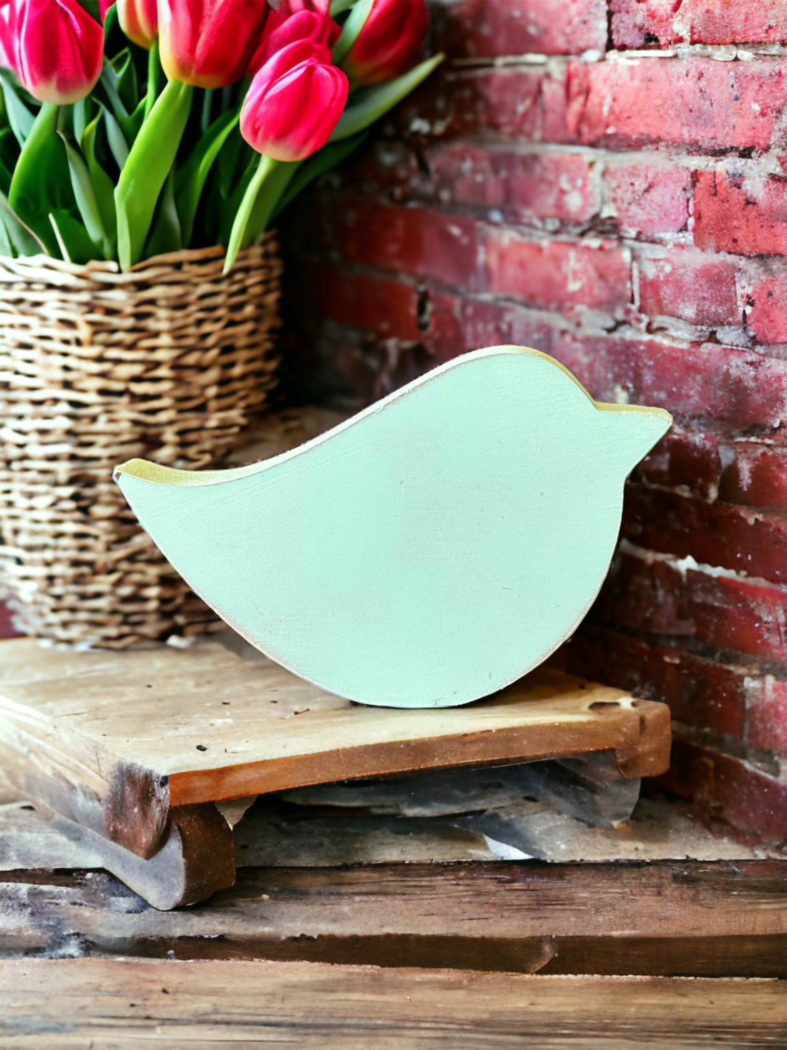 Green wood bird