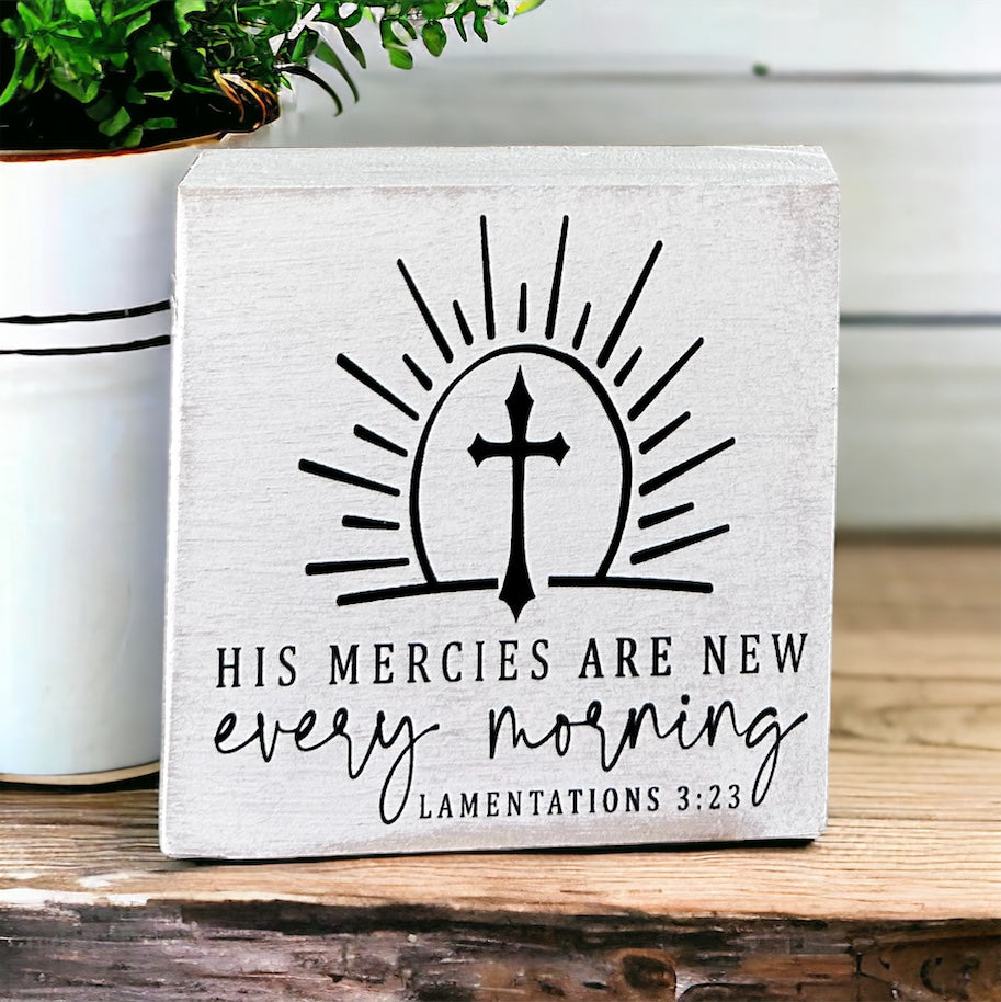 Bible Verse Trio Mini Signs (Group 2) - Set of 3