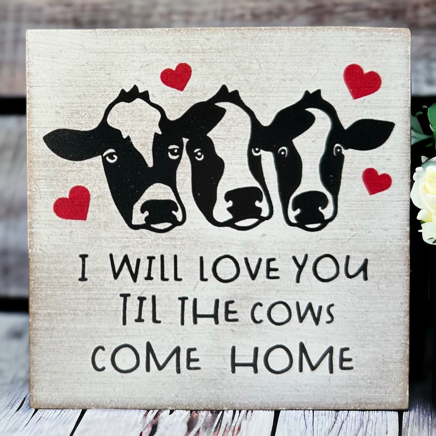 MINI Valentine’s Day Wood Signs - Rustic Home Decor