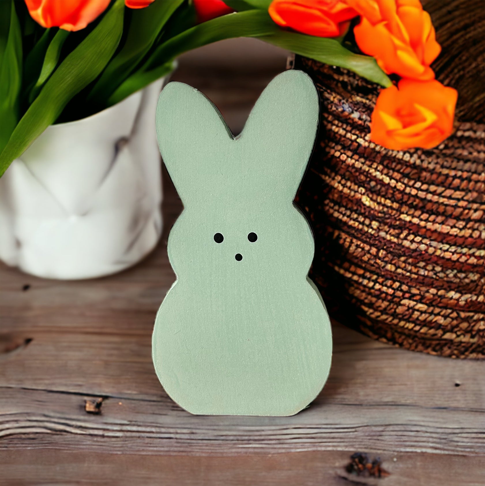 wood bunny