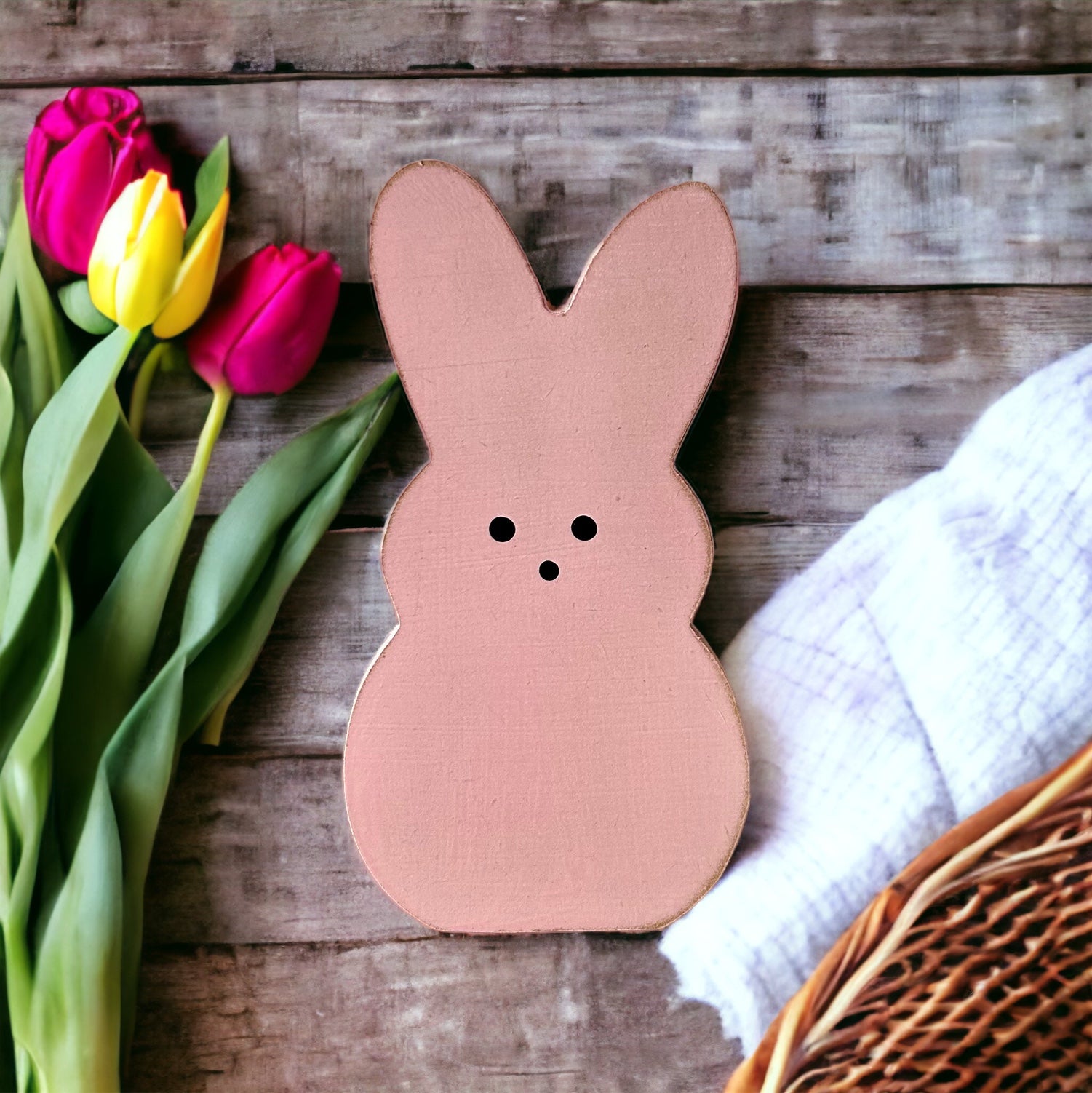 wood bunny