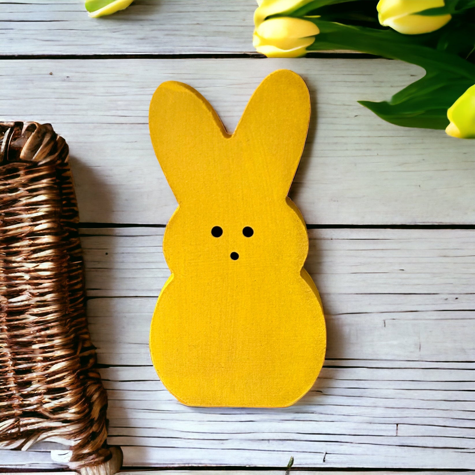 wood bunny