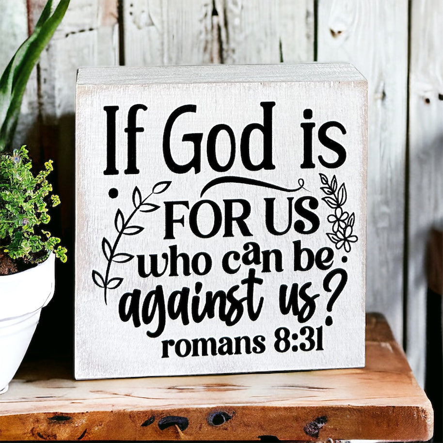 Bible Verse Trio Mini Signs (Group 1) - Set of 3