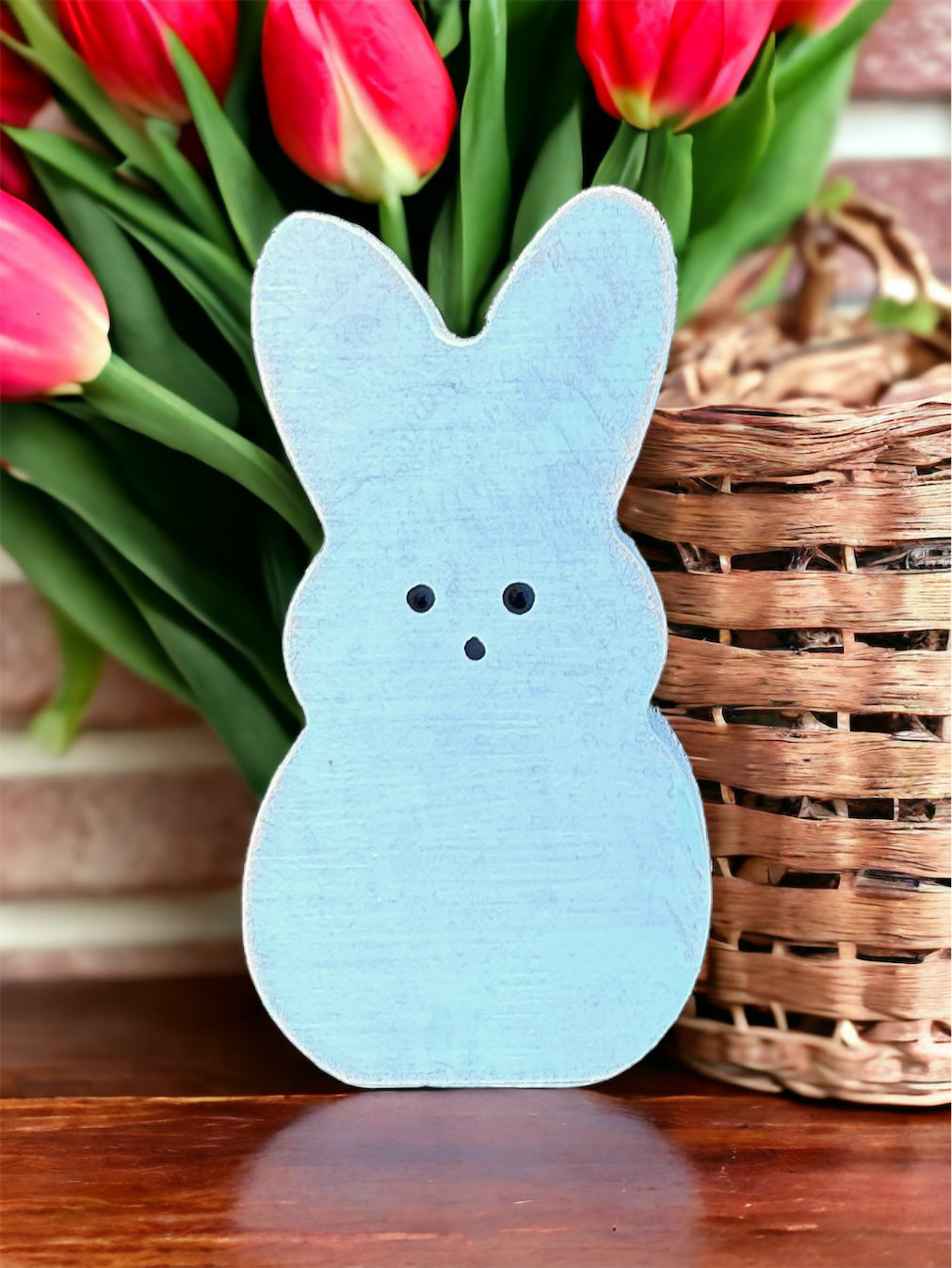 Blue wood peep
