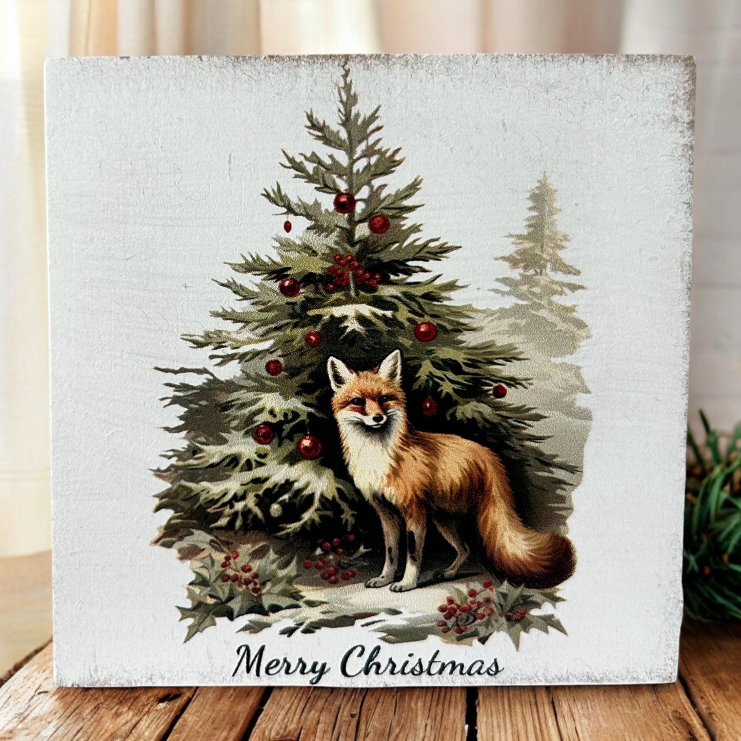 MINI Wood Christmas Signs - Holiday Home Decor