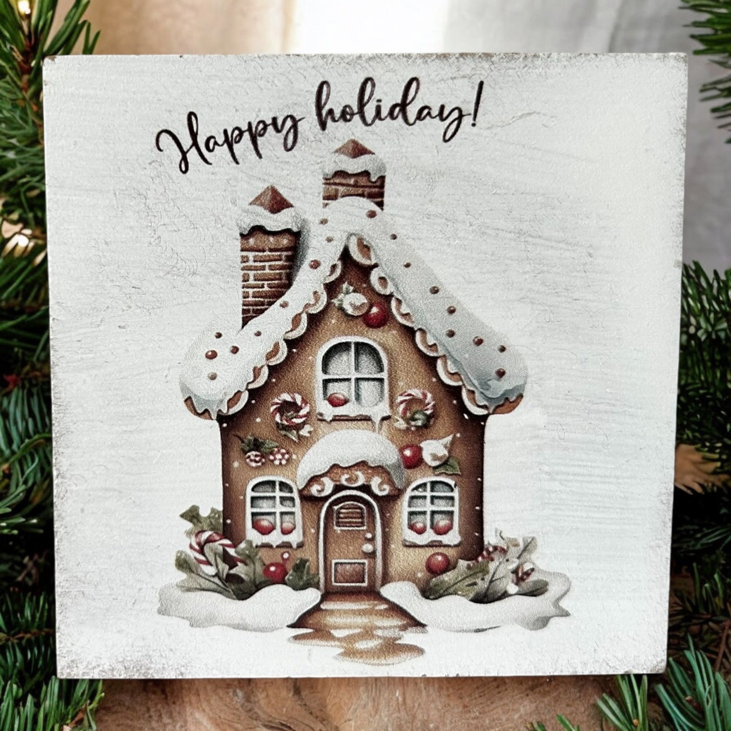 MINI Wood Christmas Signs - Holiday Home Decor