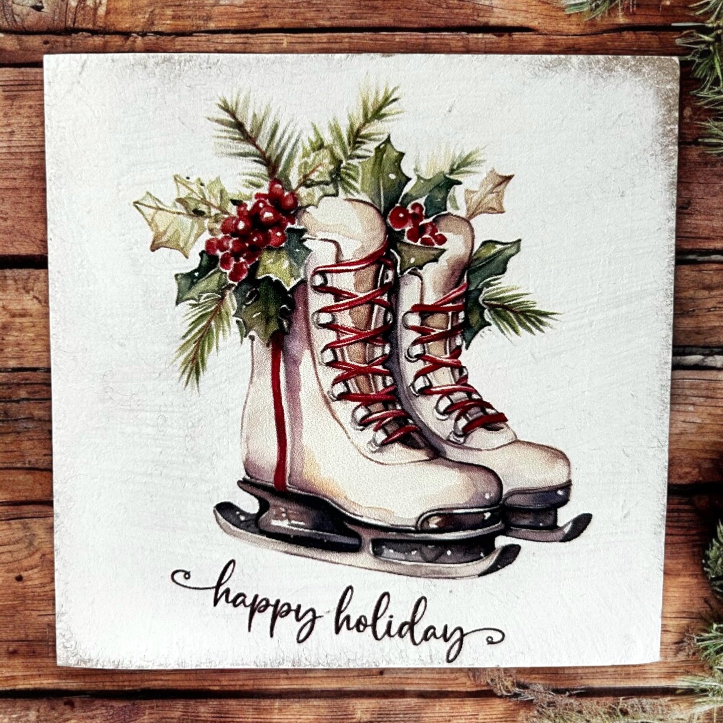 MINI Wood Christmas Signs - Holiday Home Decor
