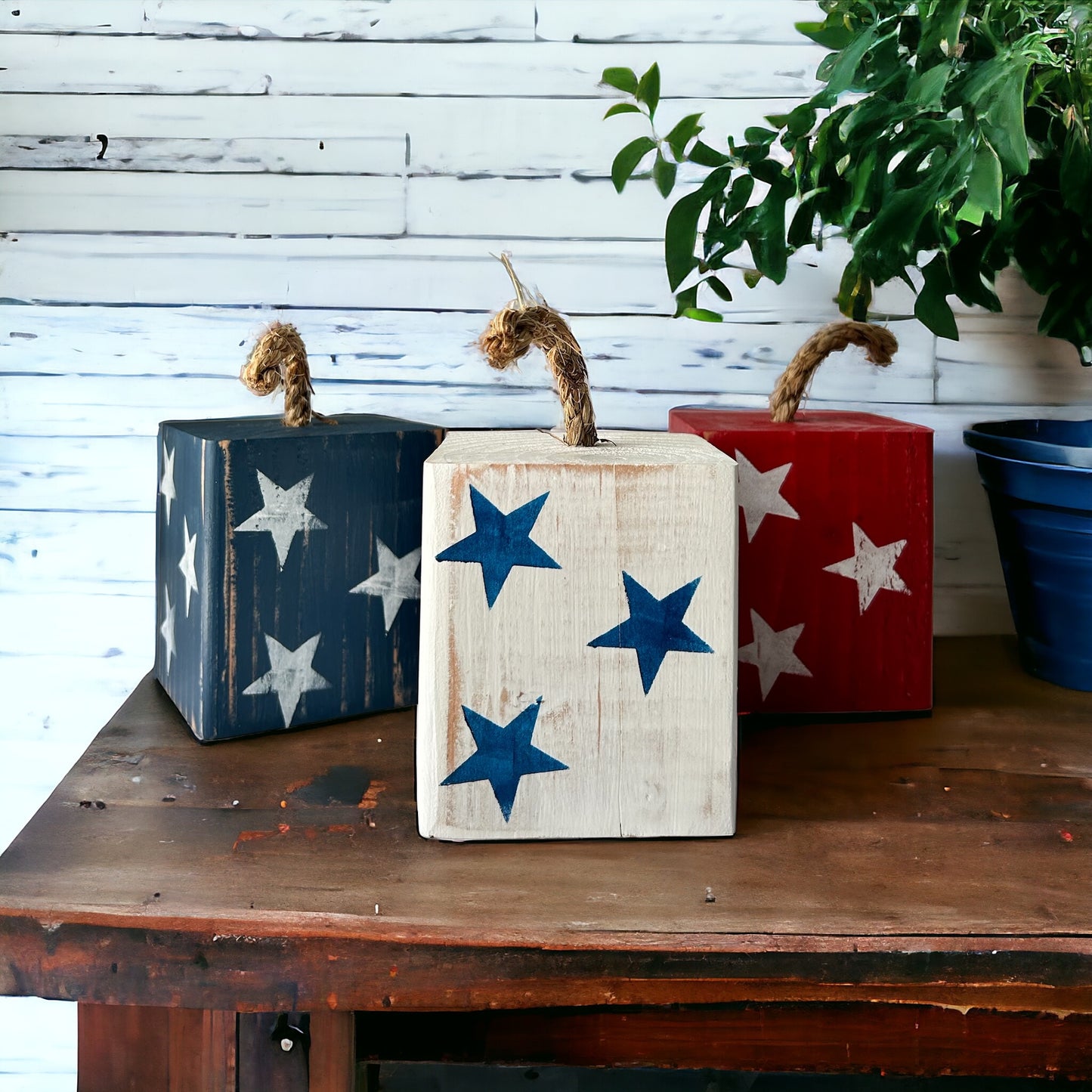 Rustic Wood Firecrackers