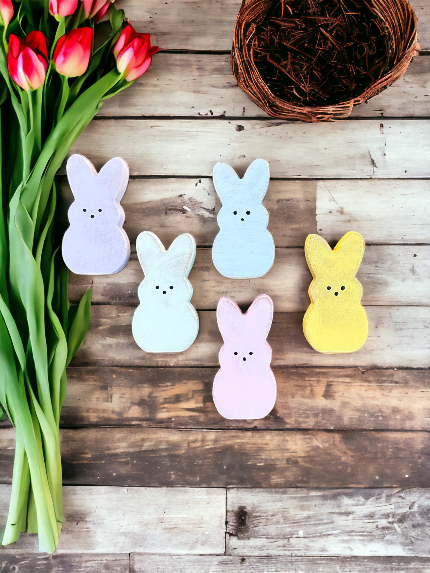 Wood peeps