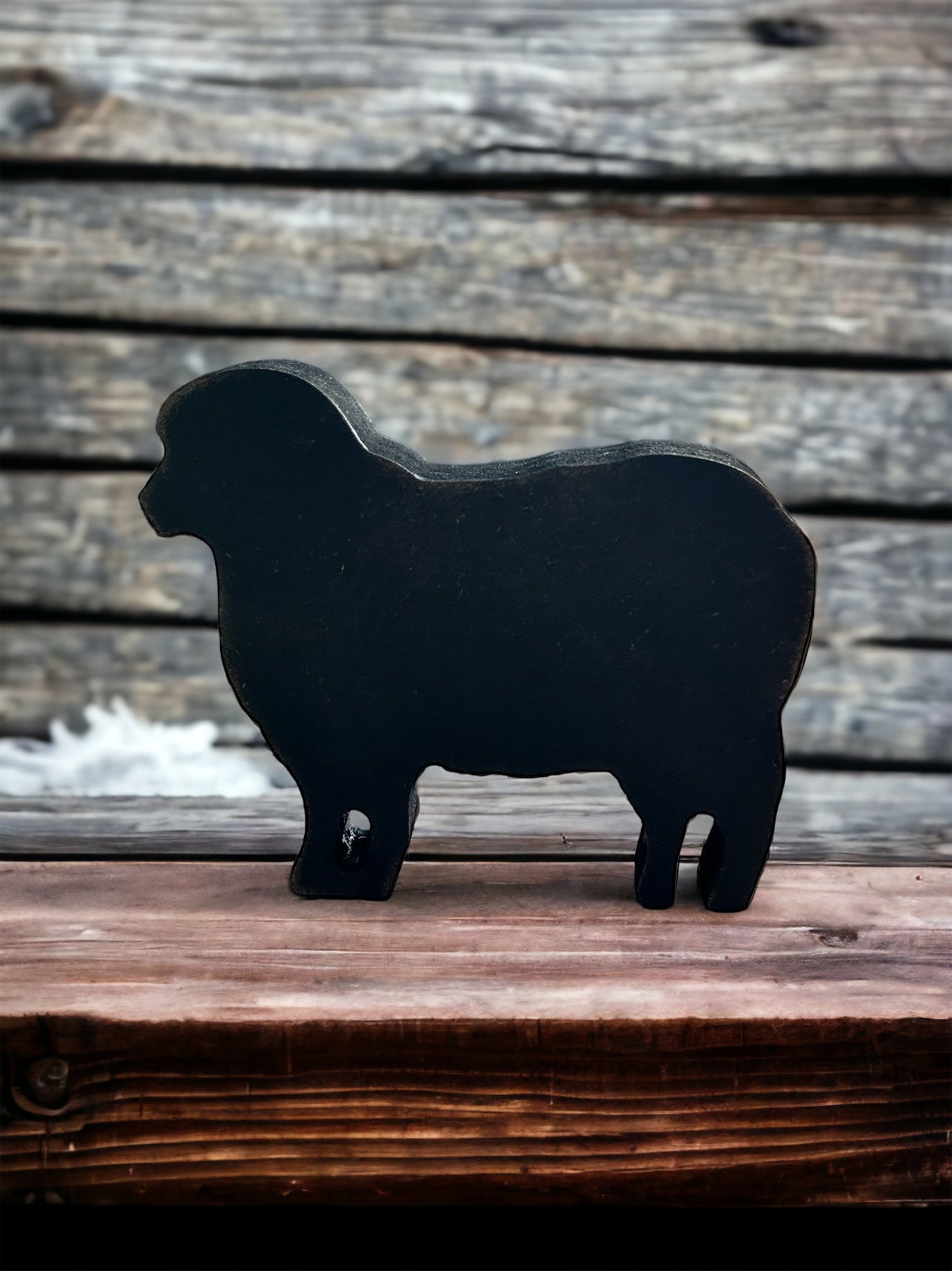 Wood sheep