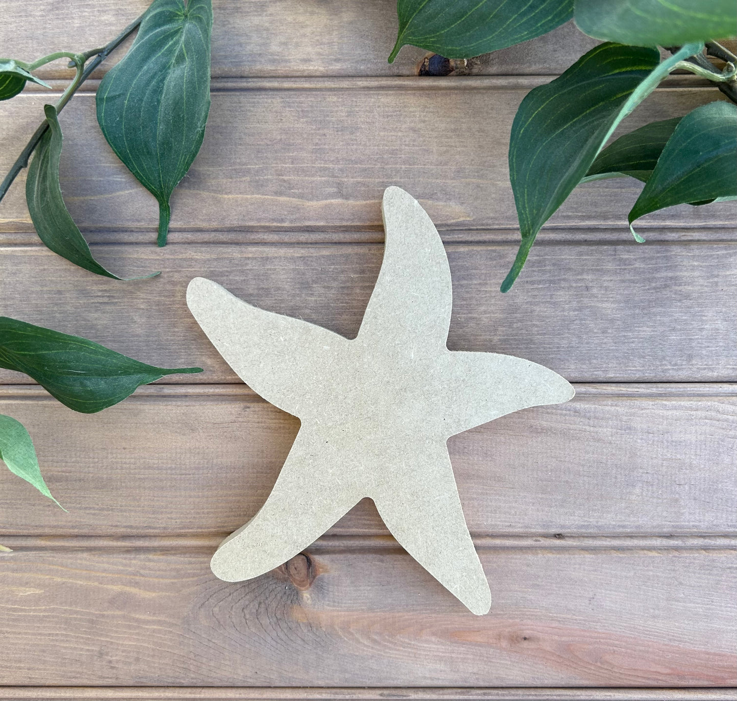 wood starfish
