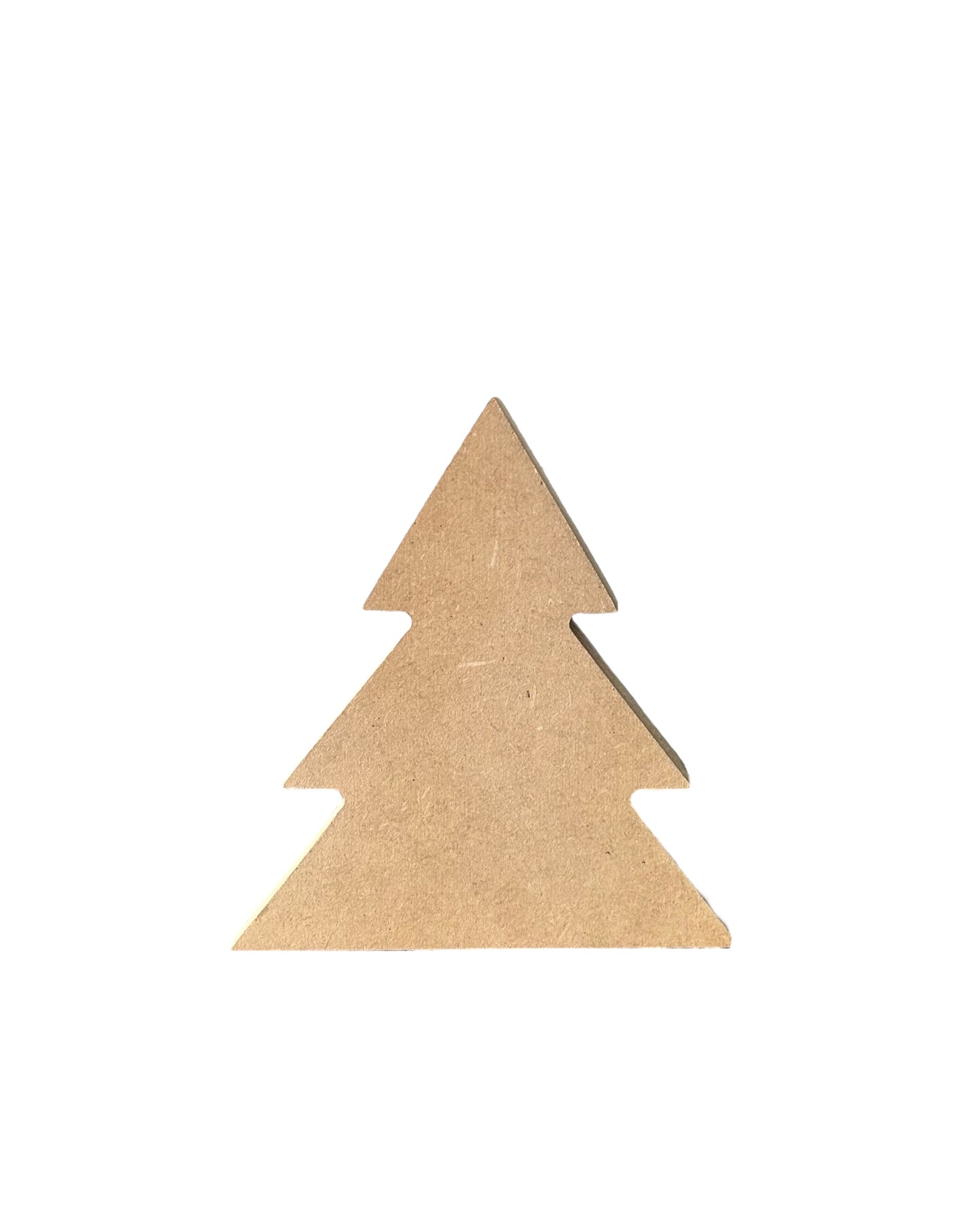 Primitive Wood Christmas Tree Sitters - Triangular Style