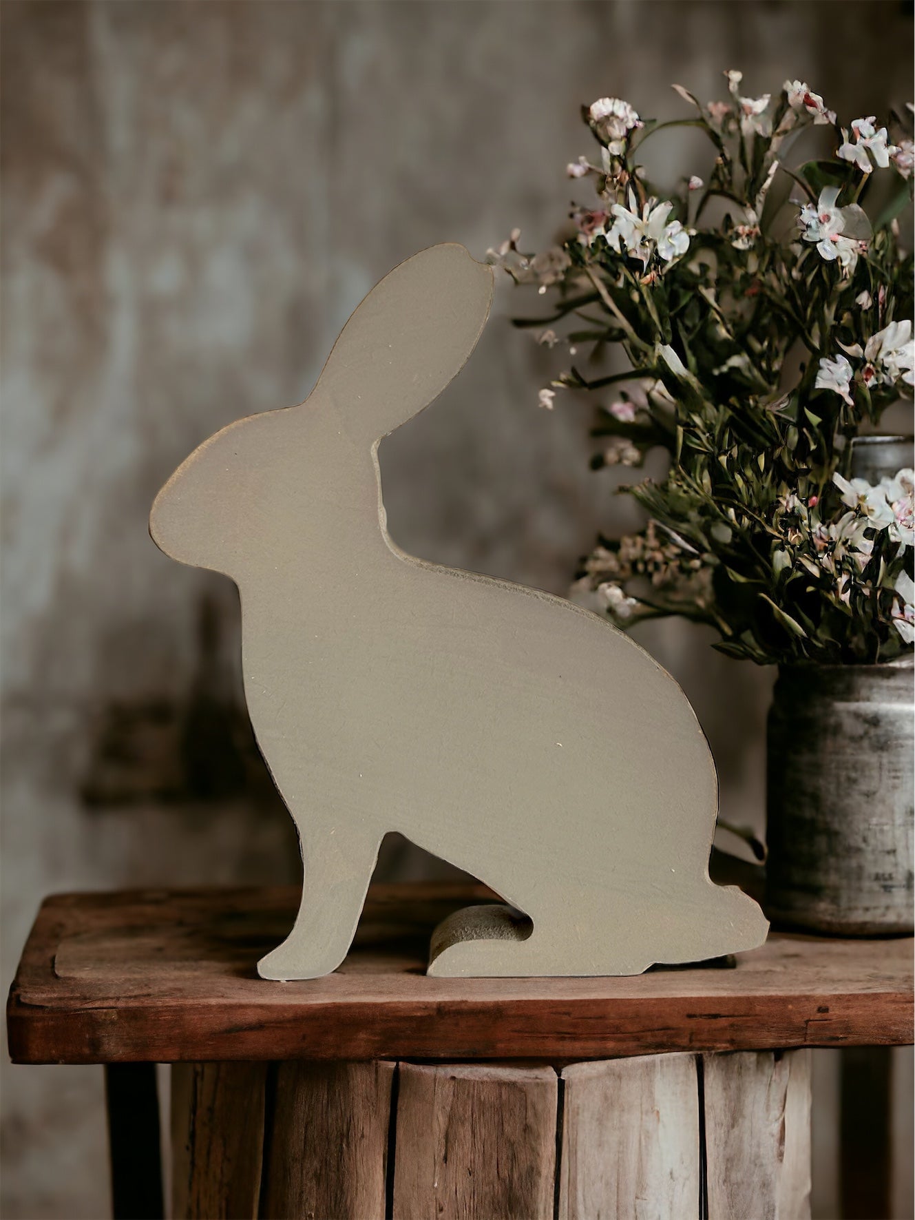 Wood Easter bunny