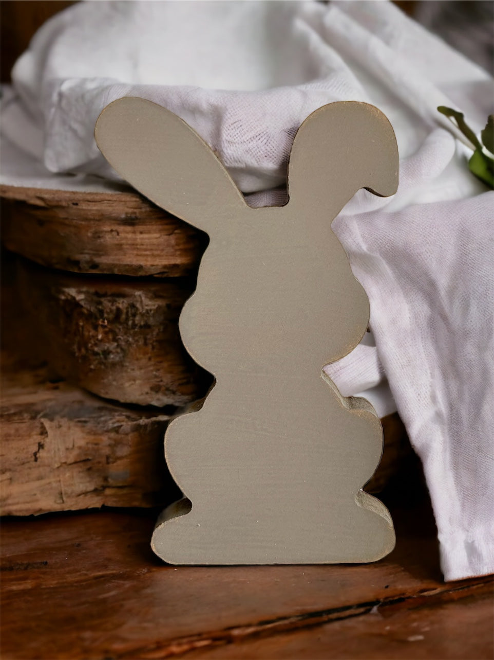 Wood Easter bunny