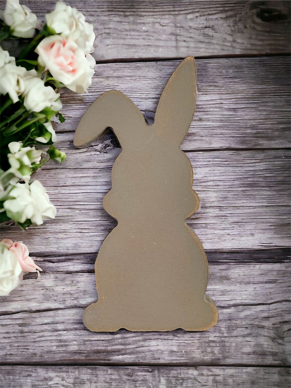 Wood Easter bunny