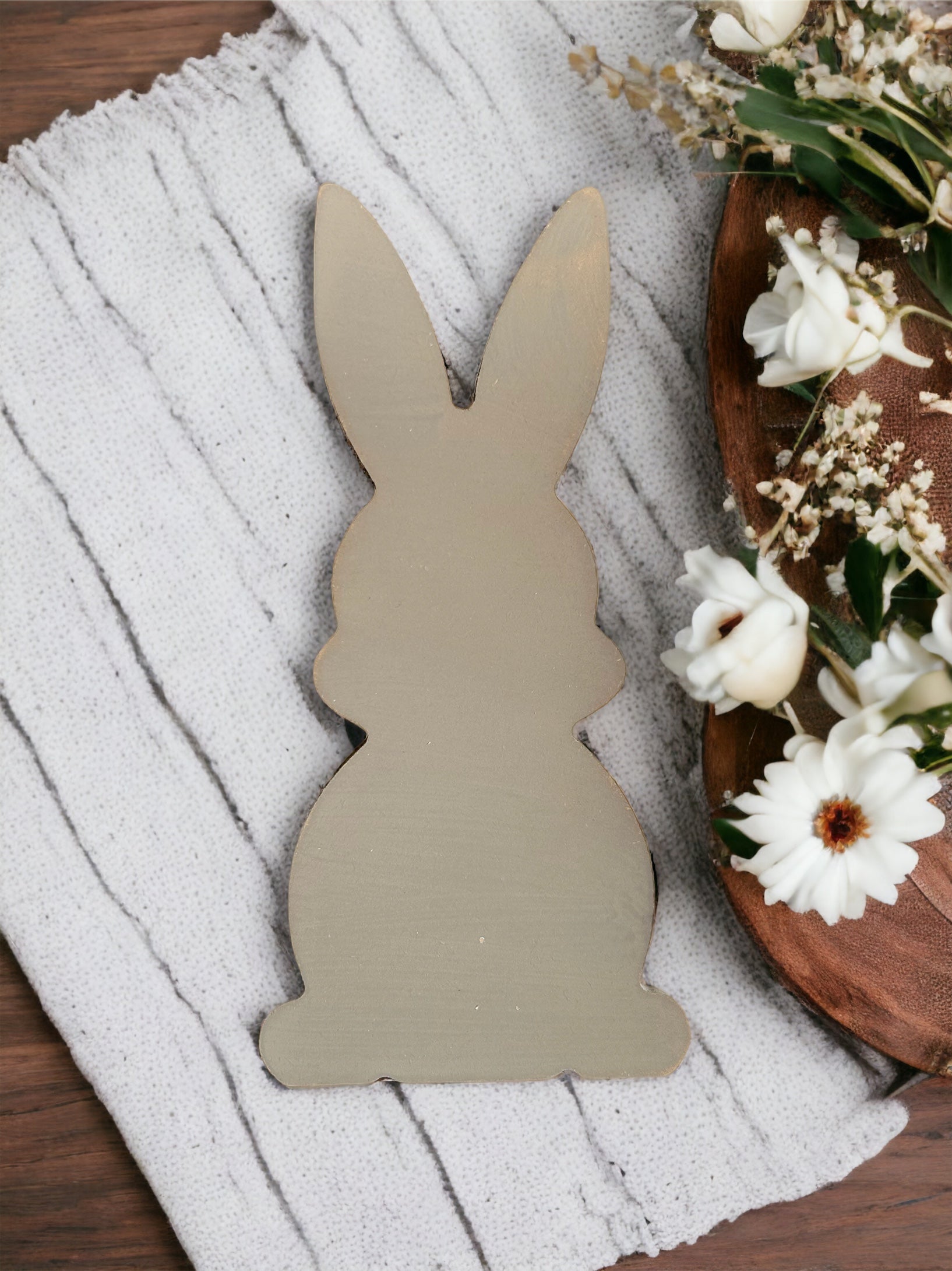 Wood Easter bunny
