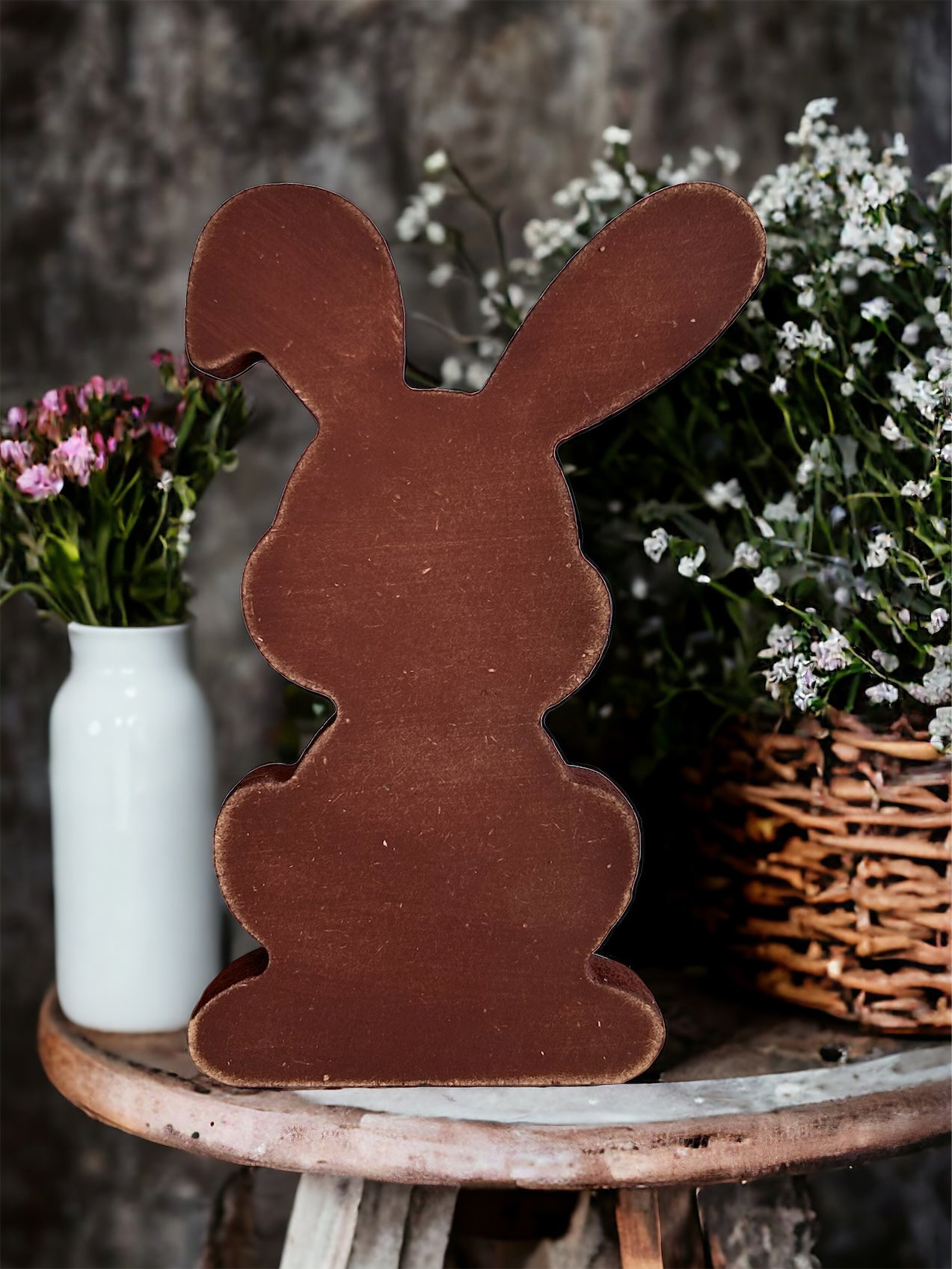 Wood Easter bunny