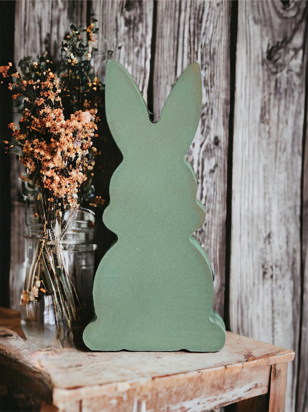 Wood Easter bunny