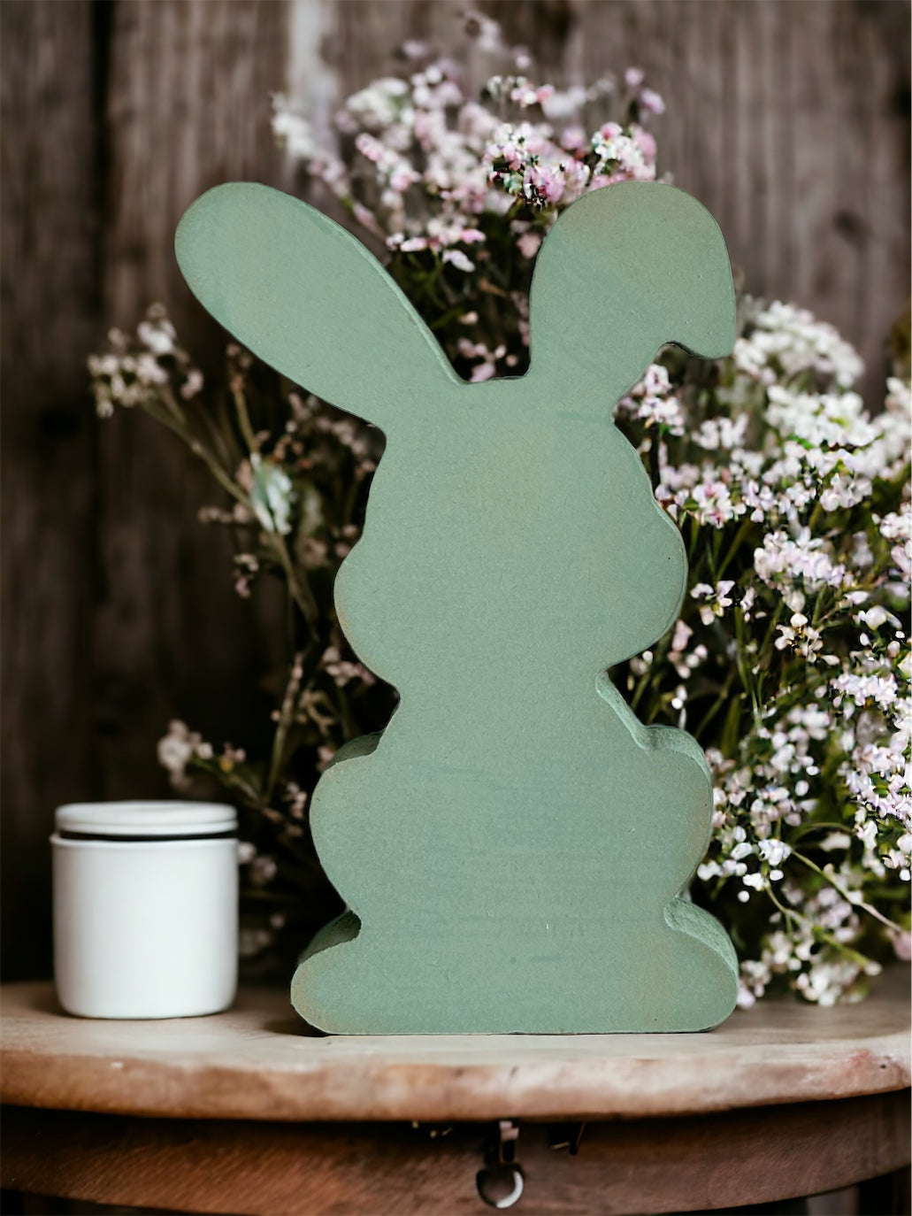 Wood Easter bunny