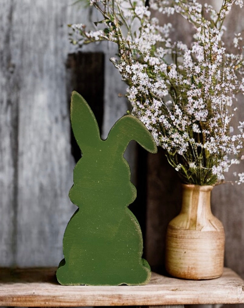 Wood Easter bunny