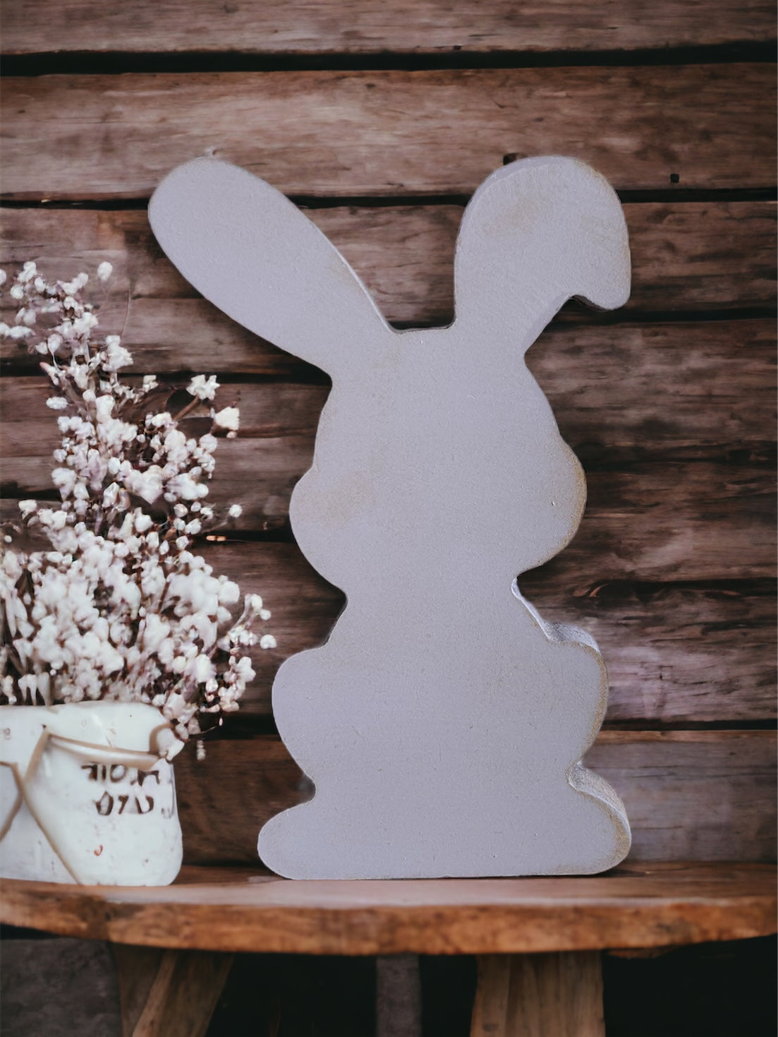 Wood Easter bunny