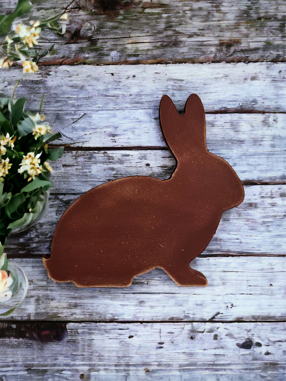 Wood Easter bunny
